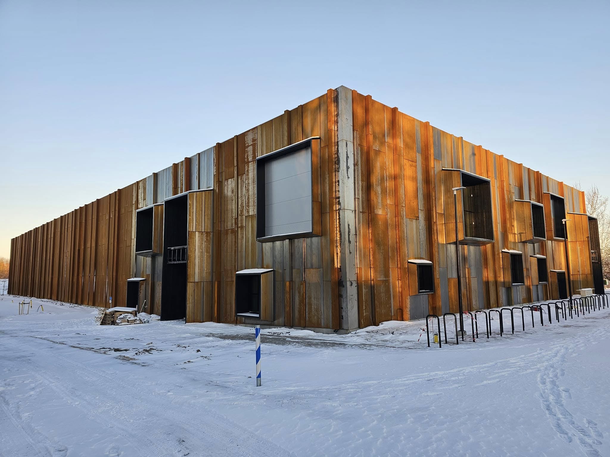 Paepargi Spordihoone fassaad